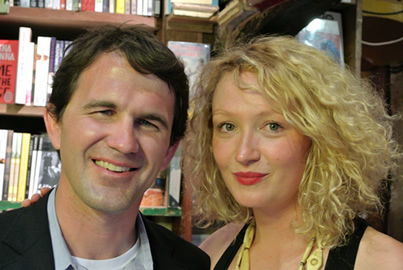 CE Smitn and Rosa Rankin Gee, winners, Paris Literary Prize Award